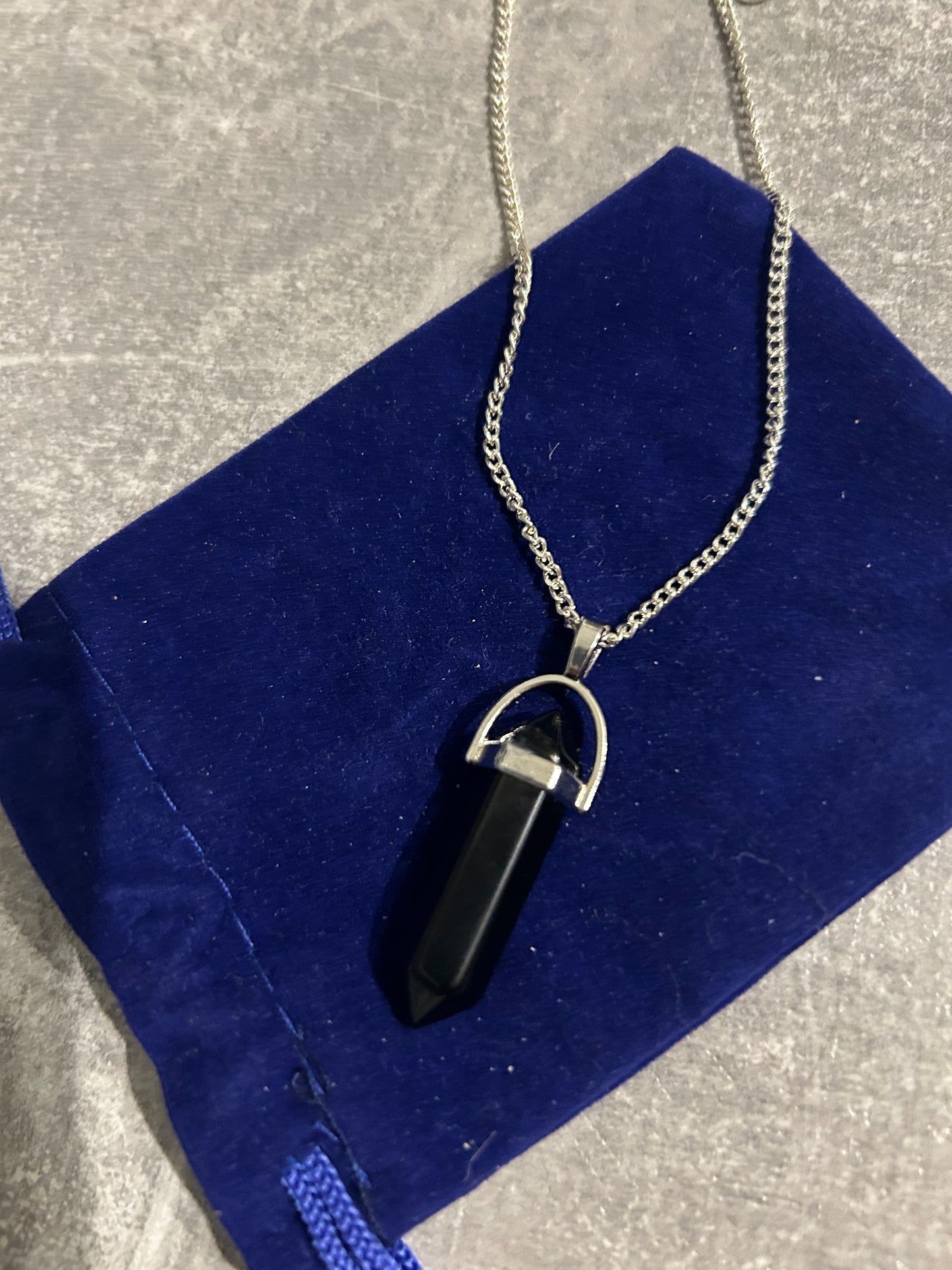 Black Obsidian Necklace