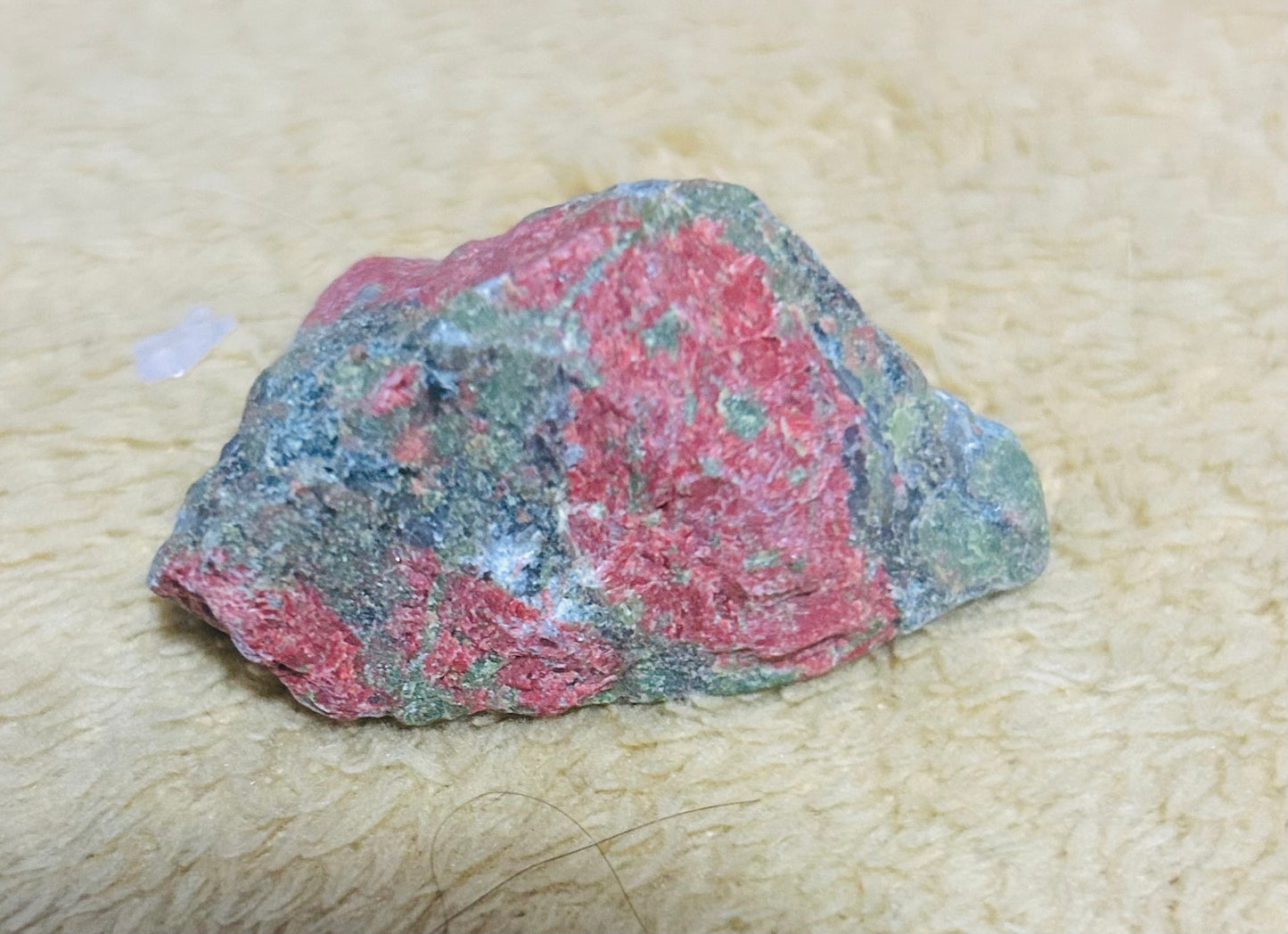 Raw Unakite 45g Piece