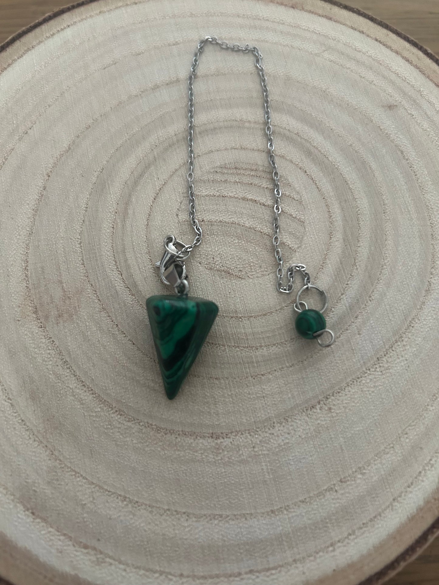 Malachite Pendulum