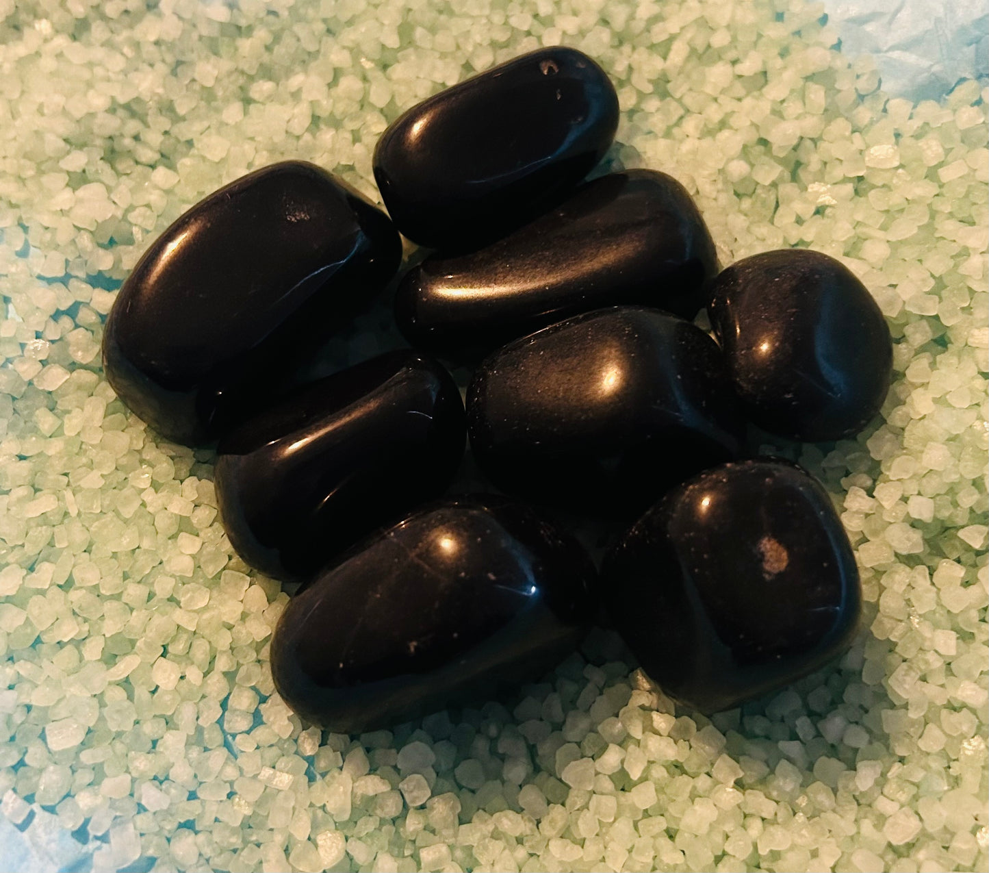 Black Agate Tumbles