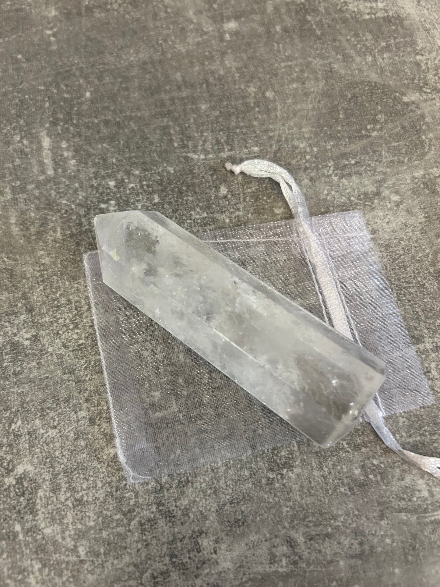 Clear Quartz Tower