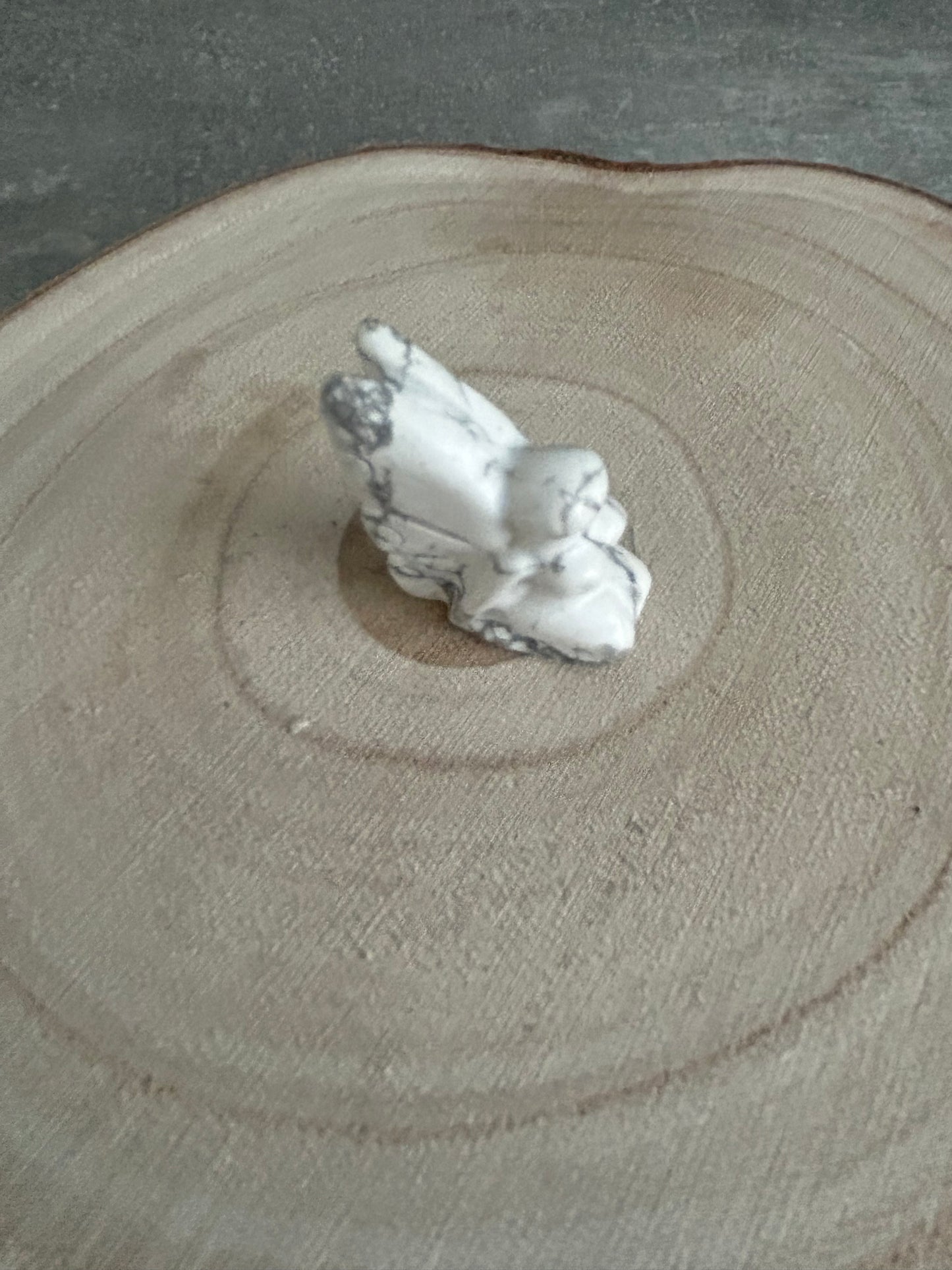 White Howlite Fairy