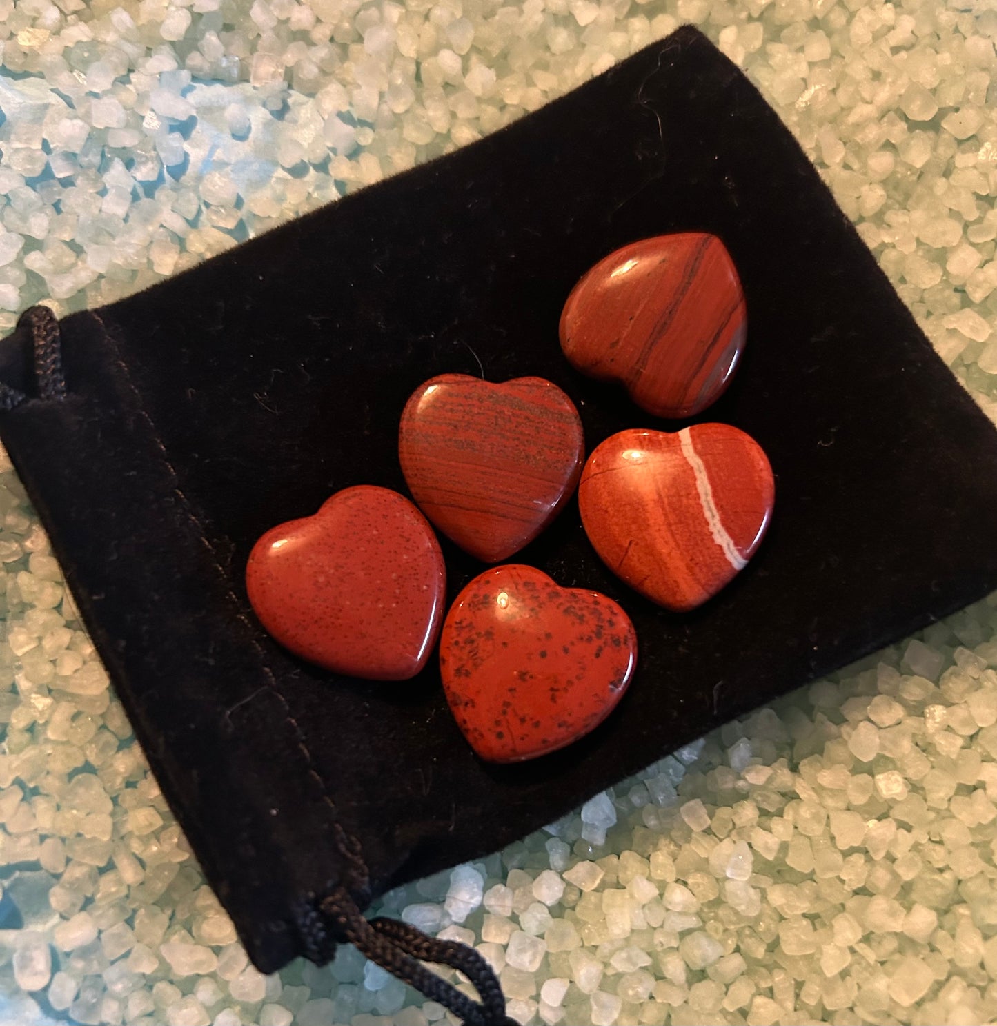 Red Jasper Mini Heart