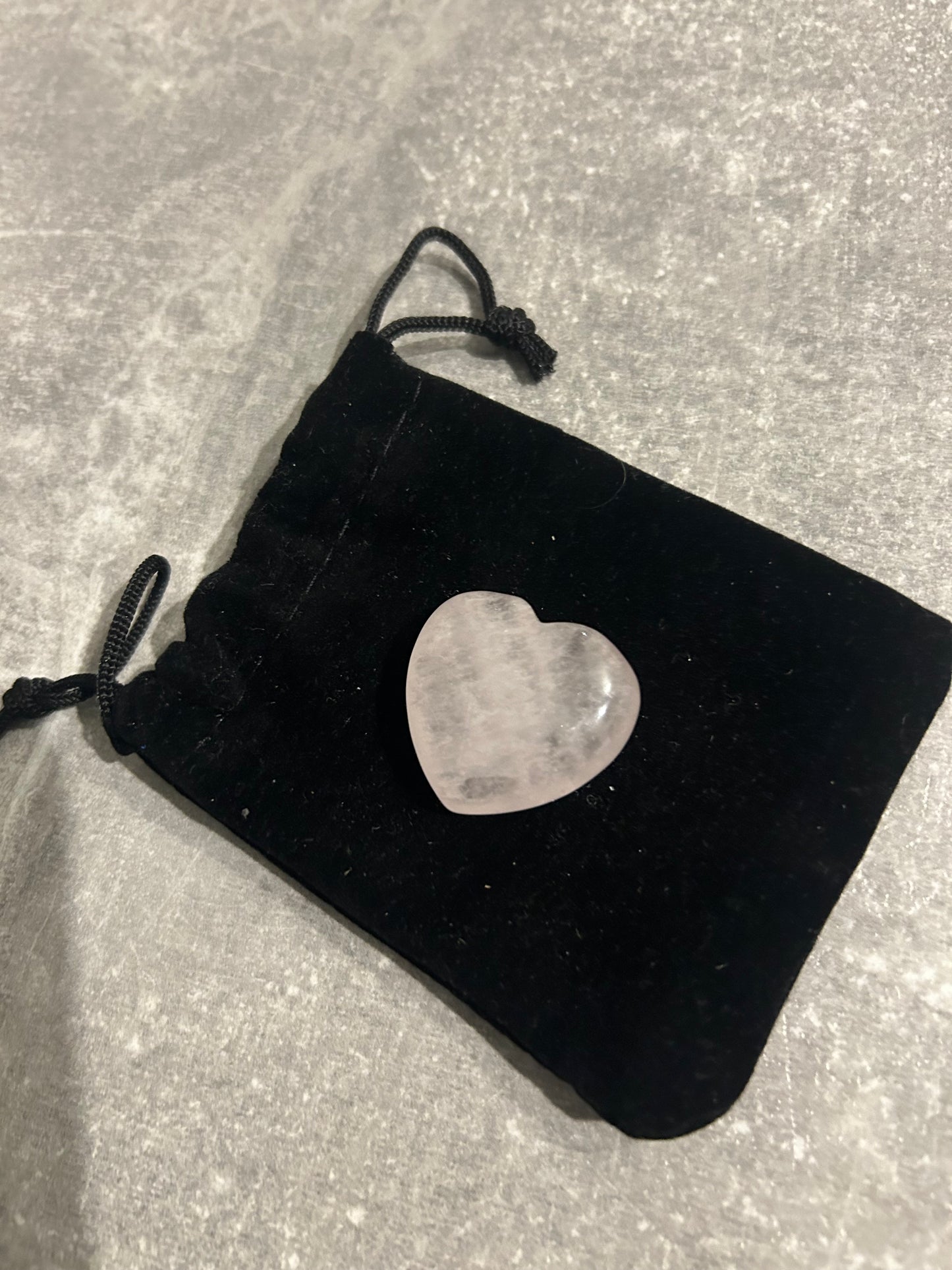 Rose quartz Heart