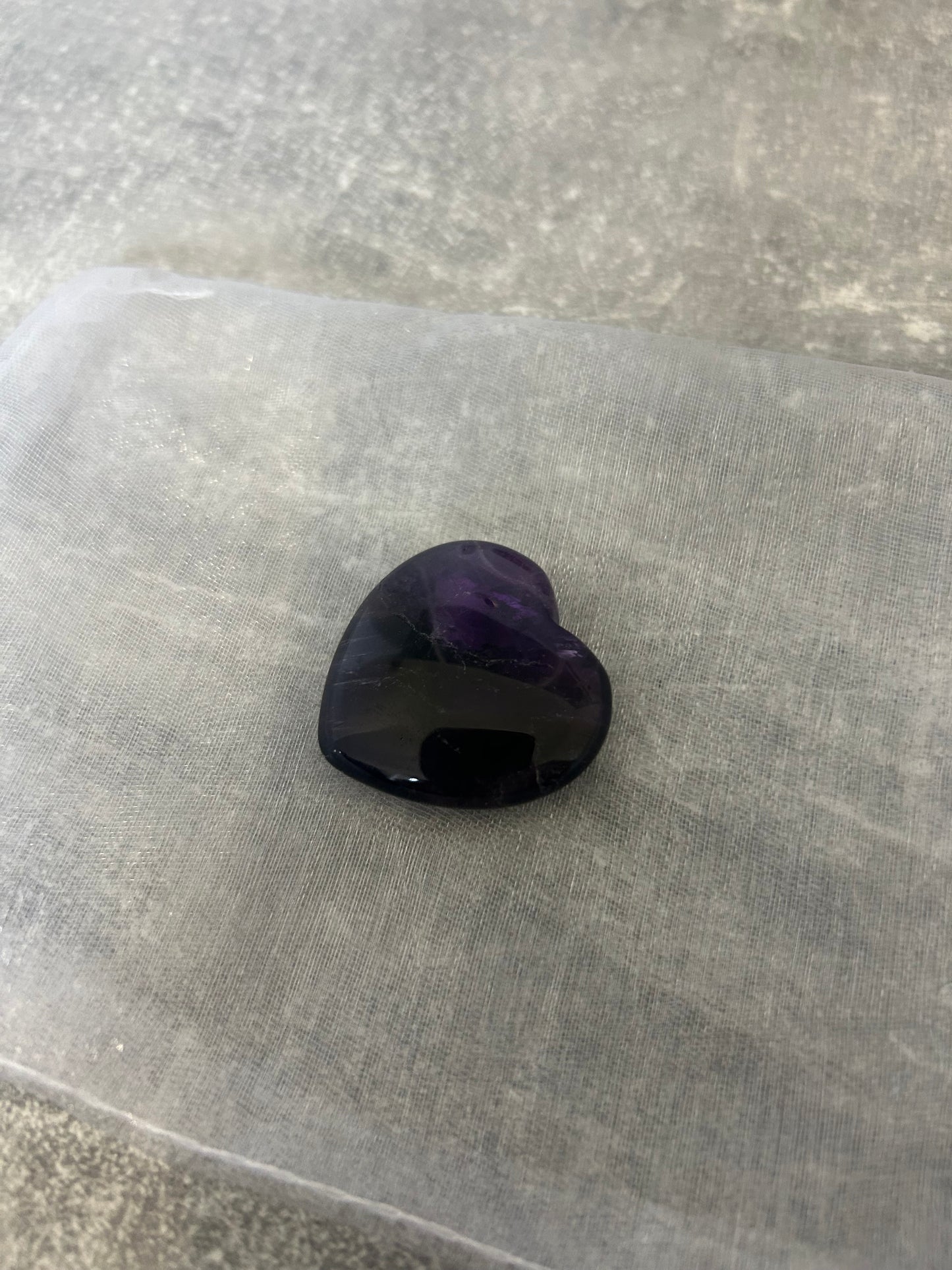 Amethyst Heart