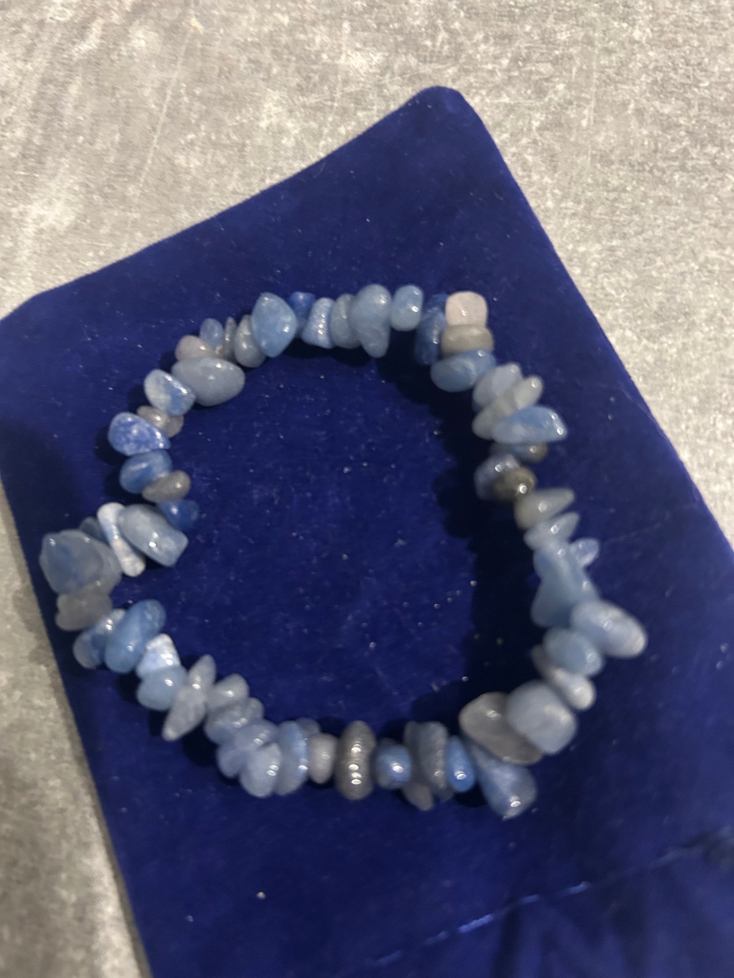 Sodalite Chip Bracelet