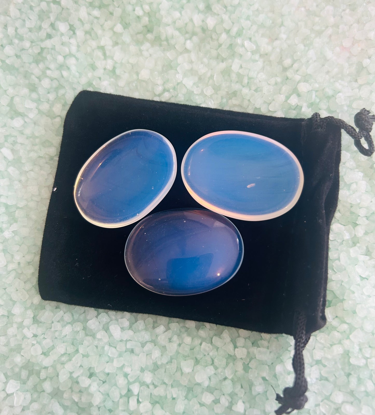 Opalite Worry Thumb Stone