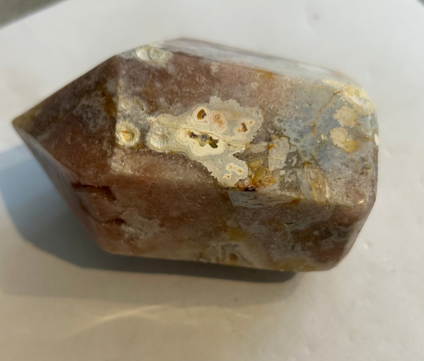 Free Form Flower Agate 350g