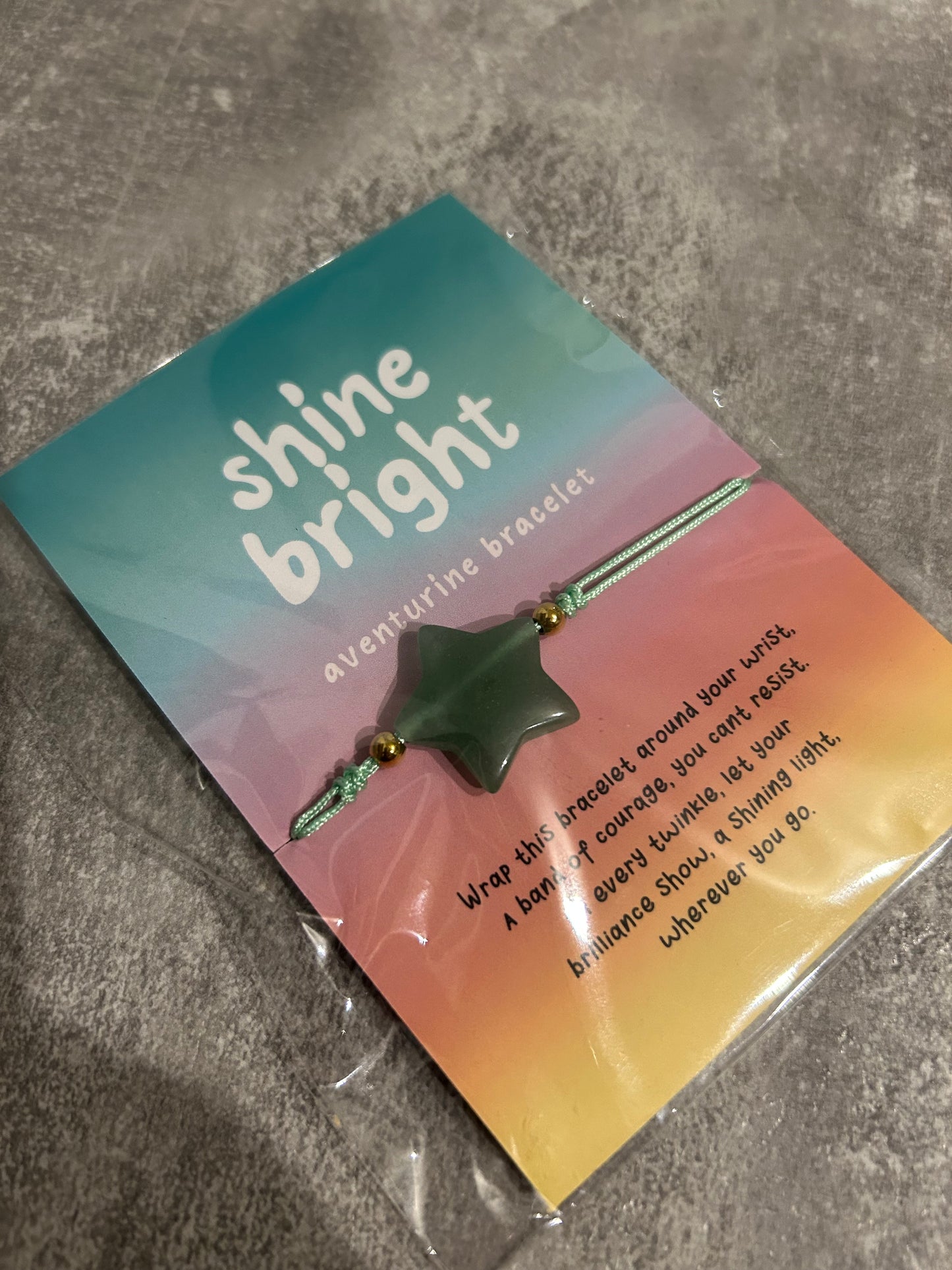 Green Aventurine Cord Bracelet