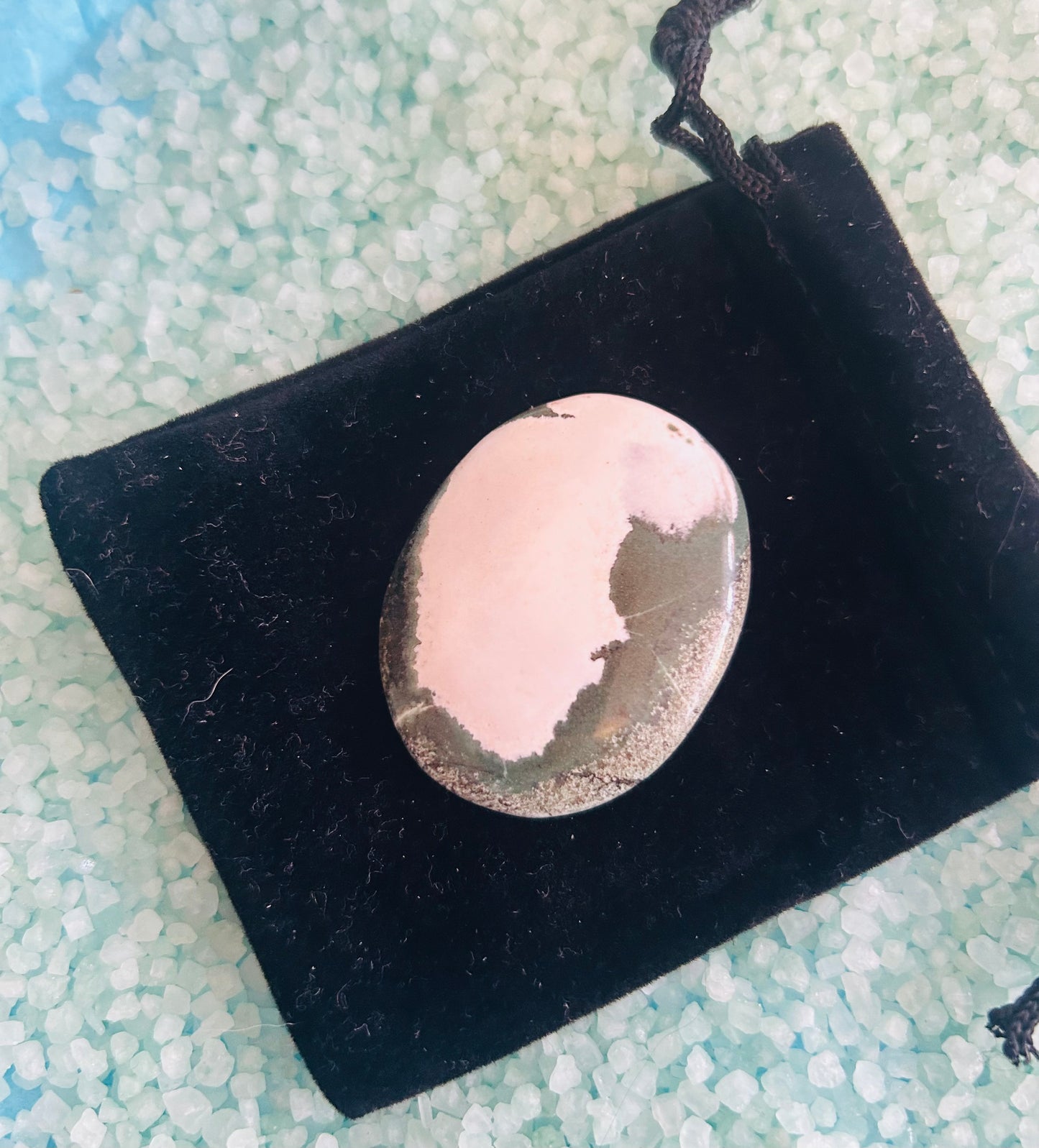 Green Sardonyx Worry Stone