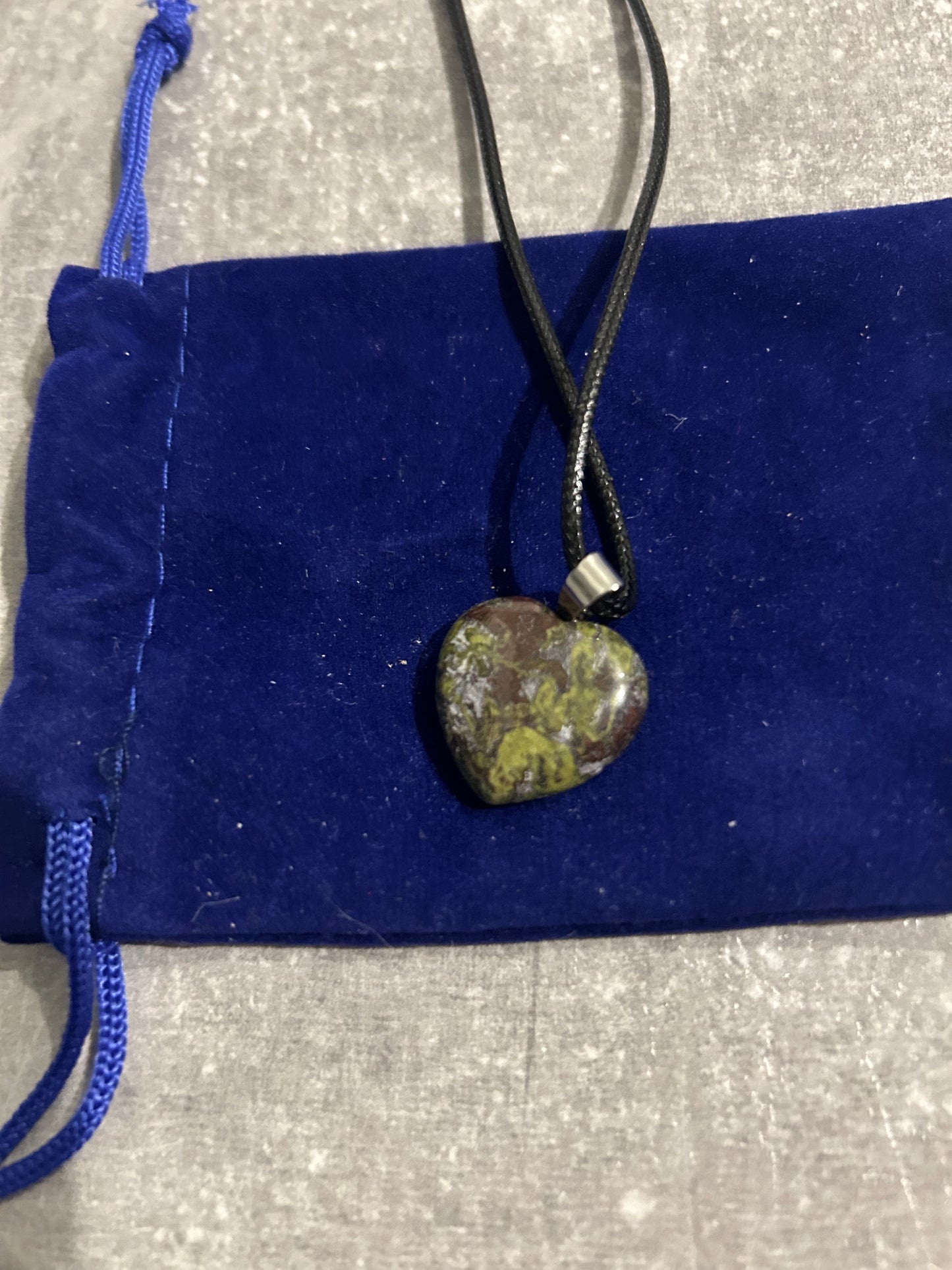 Dragons Blood Heart Necklace