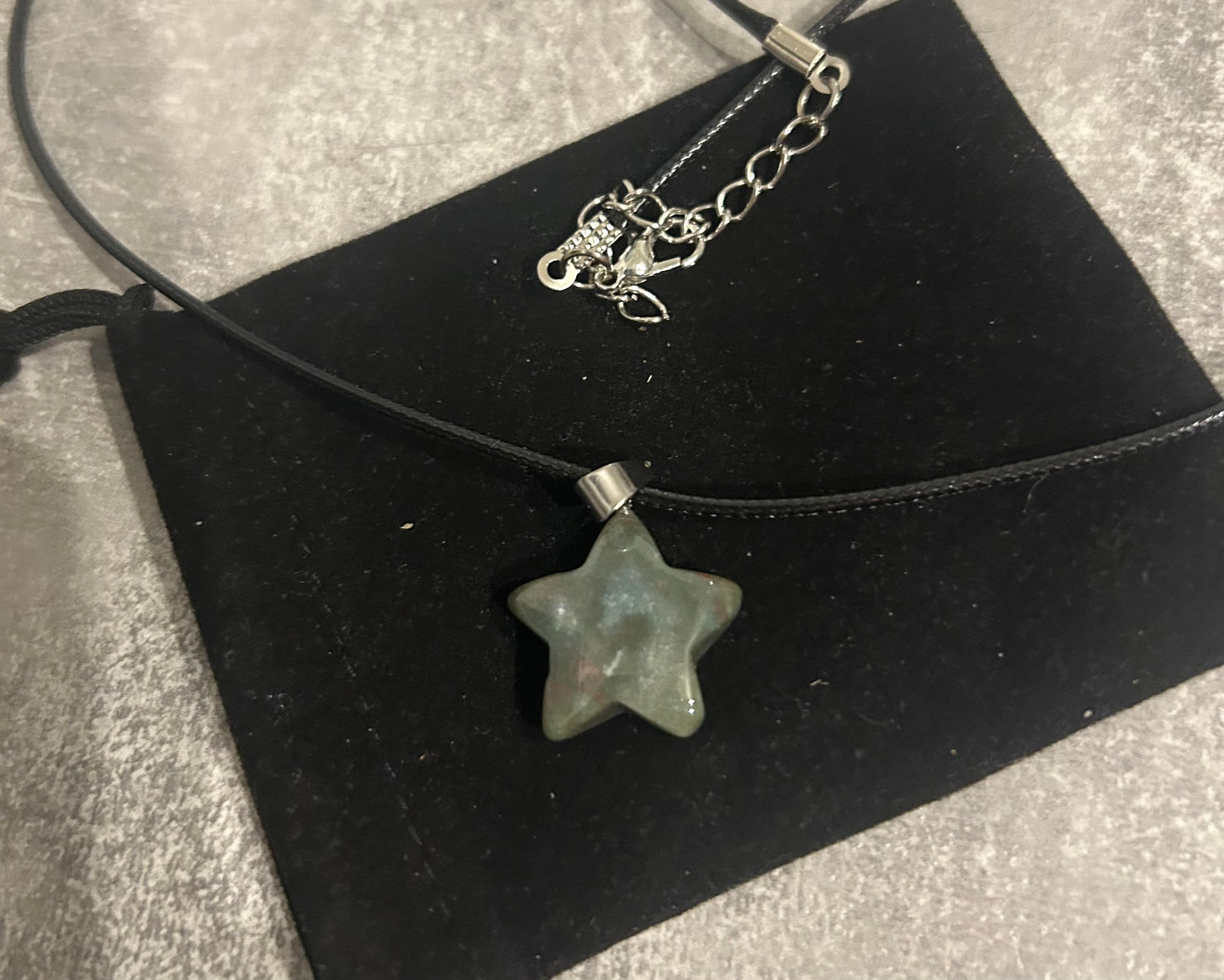 Unakite Star Necklace