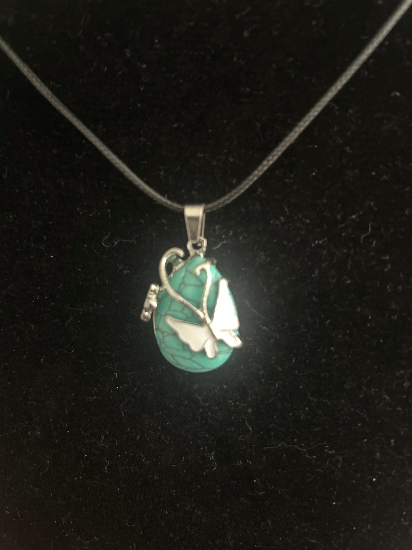 Turquoise Butterly Necklace