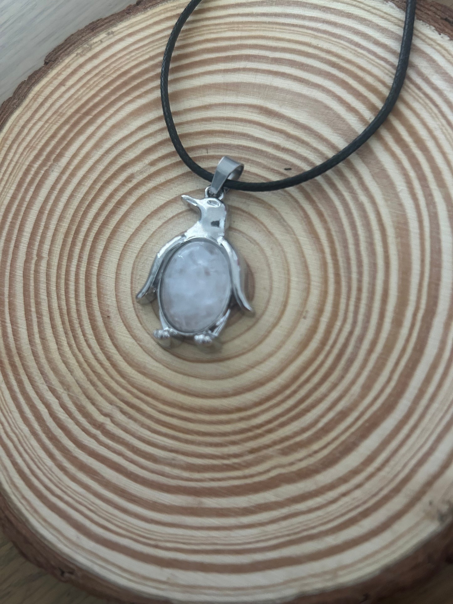 Clear Quartz Penguin
