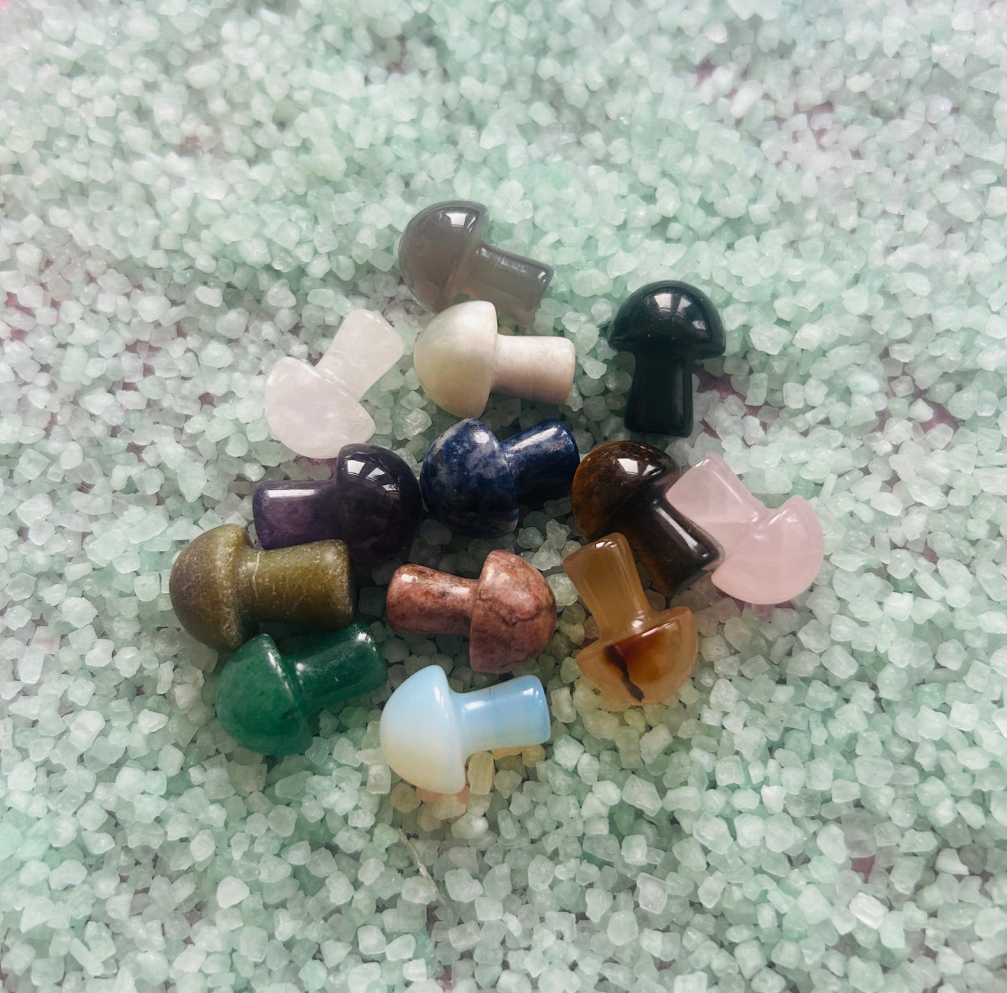 Lucky Dip Mini Crystal Mushrooms