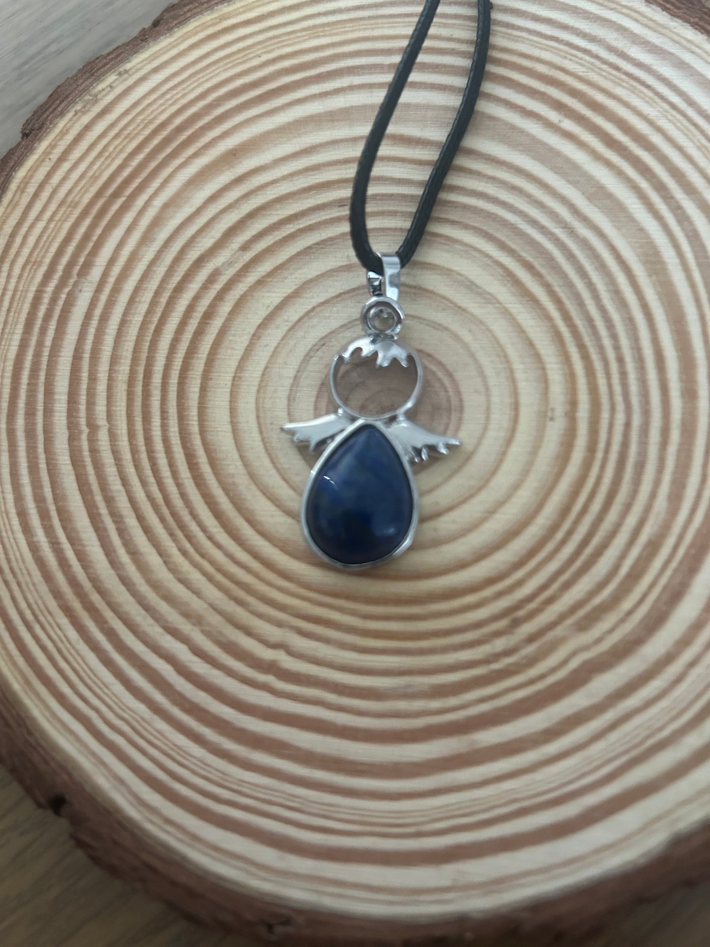 Lapis Lazuli Angel Necklace