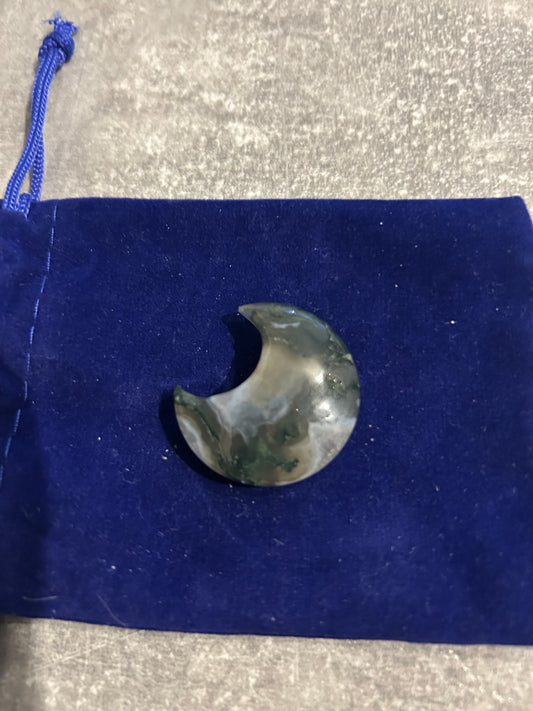 Crazy Lace Agate Moon