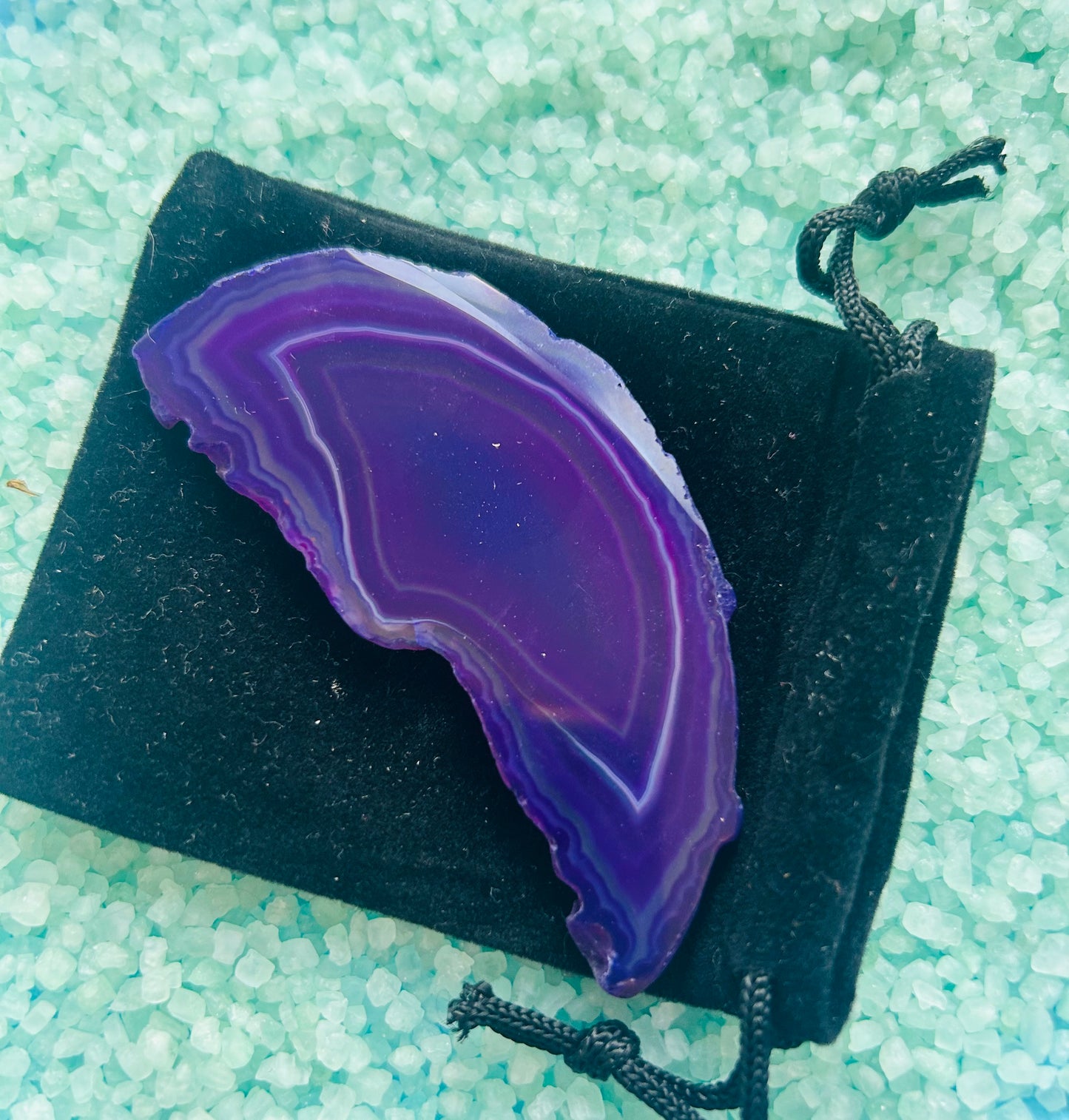 Purple Agate Slice