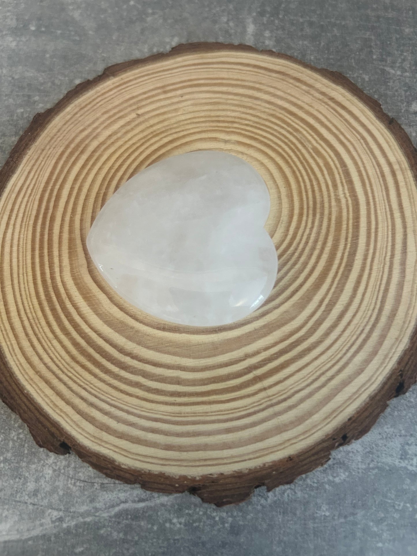 Rose Quartz Heart