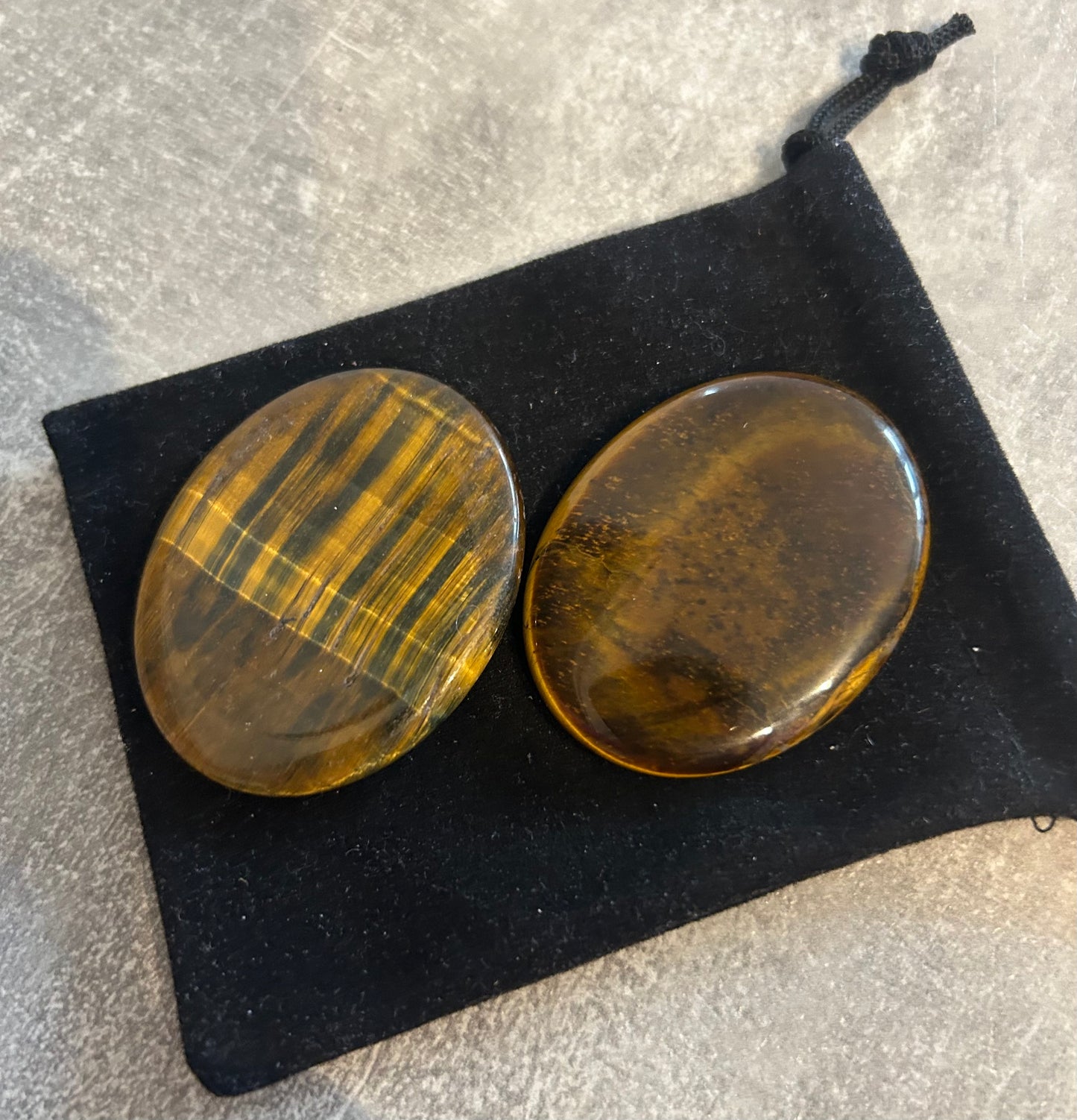 Tiger Eye Worry Stone