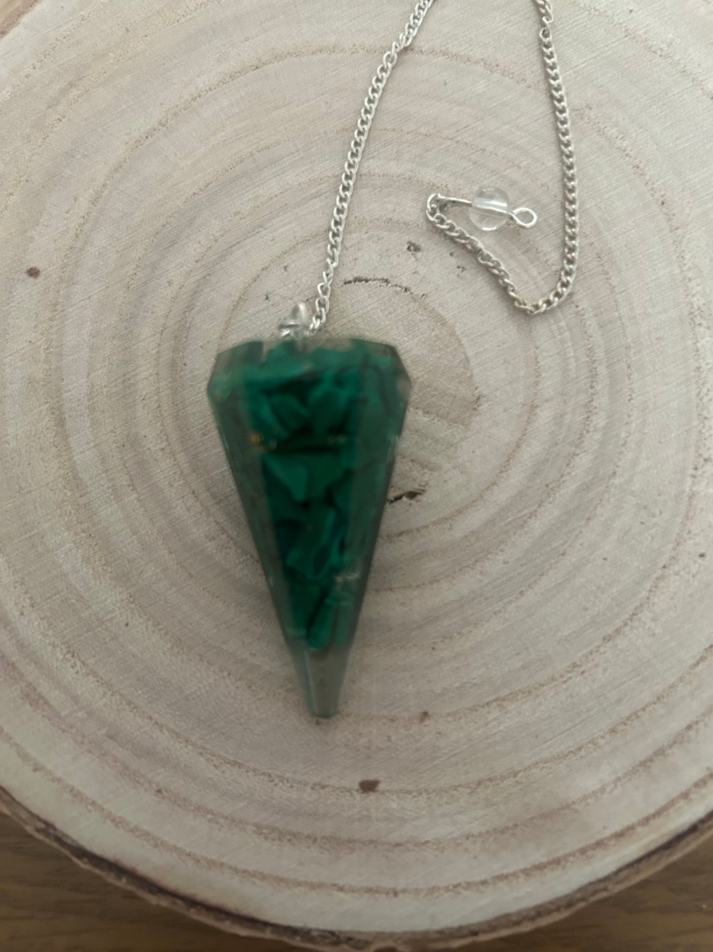Malachite Large Pendulum