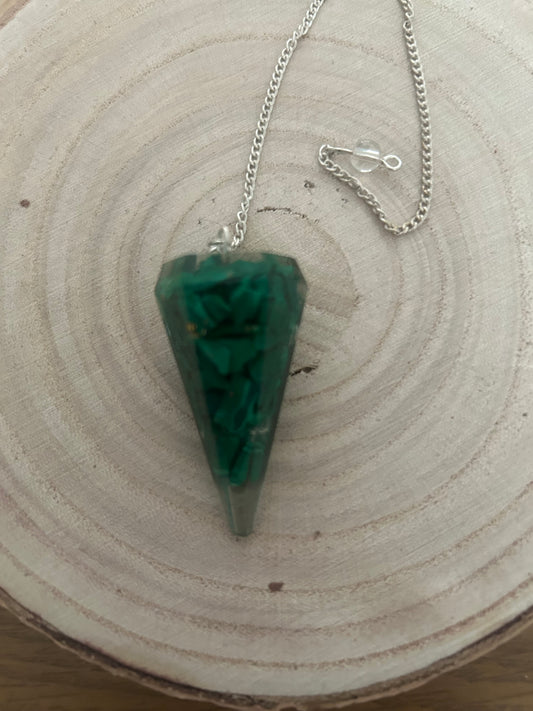 Malachite Large Pendulum