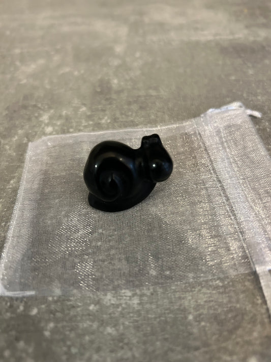 Black Obsidian Snail