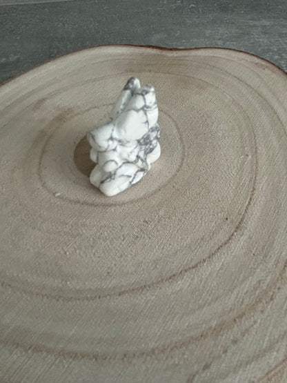 White Howlite Fairy