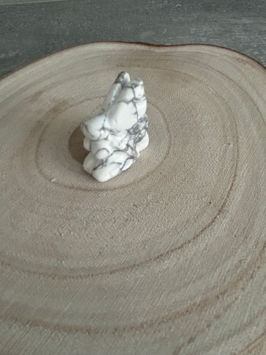 White Howlite Fairy