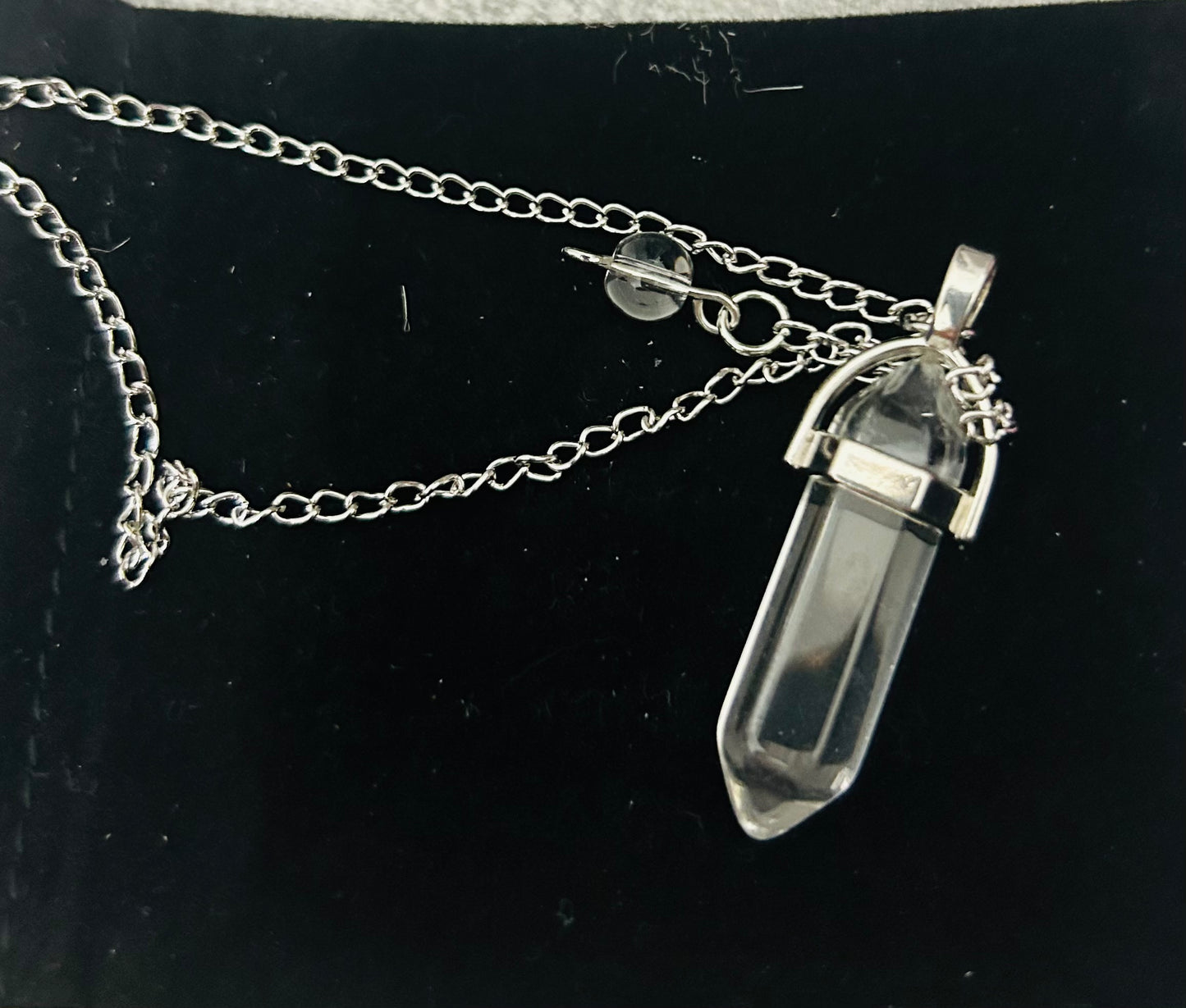 Clear Quartz Pendulum