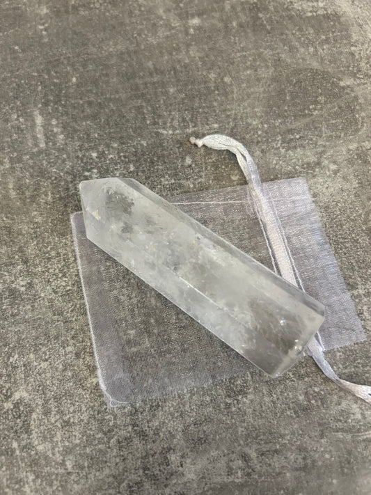 Clear Quartz Tower