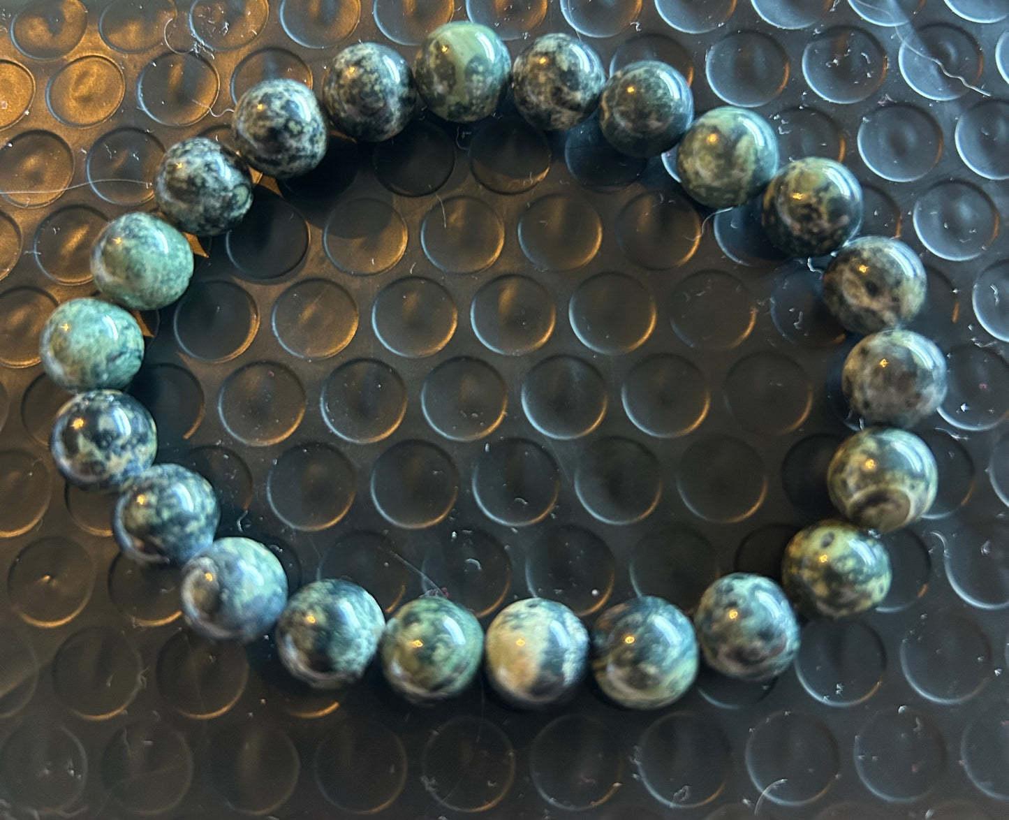 Kambaba Jasper Beaded Bracelet