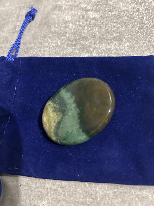 Fluorite Worry Stone