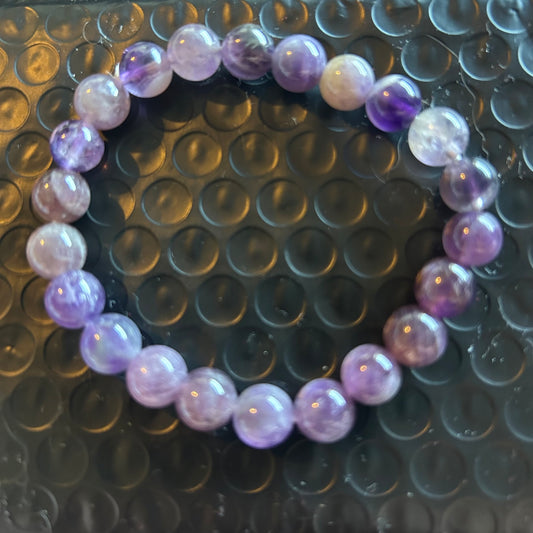Amethyst Beaded Bracelet