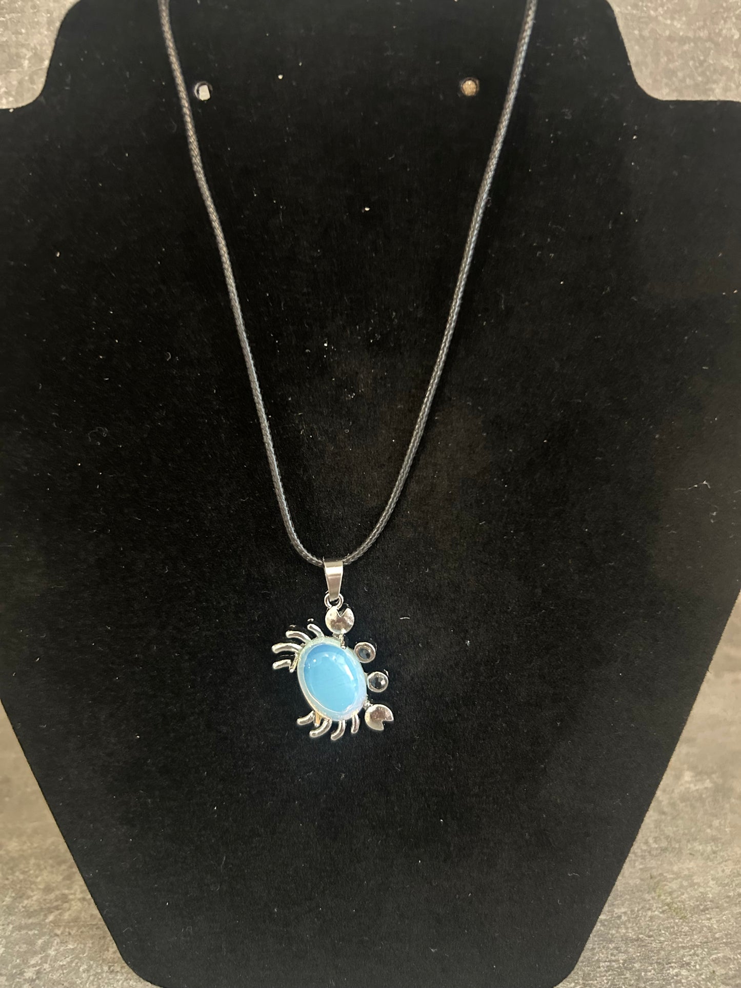 Opalite Crab Necklace