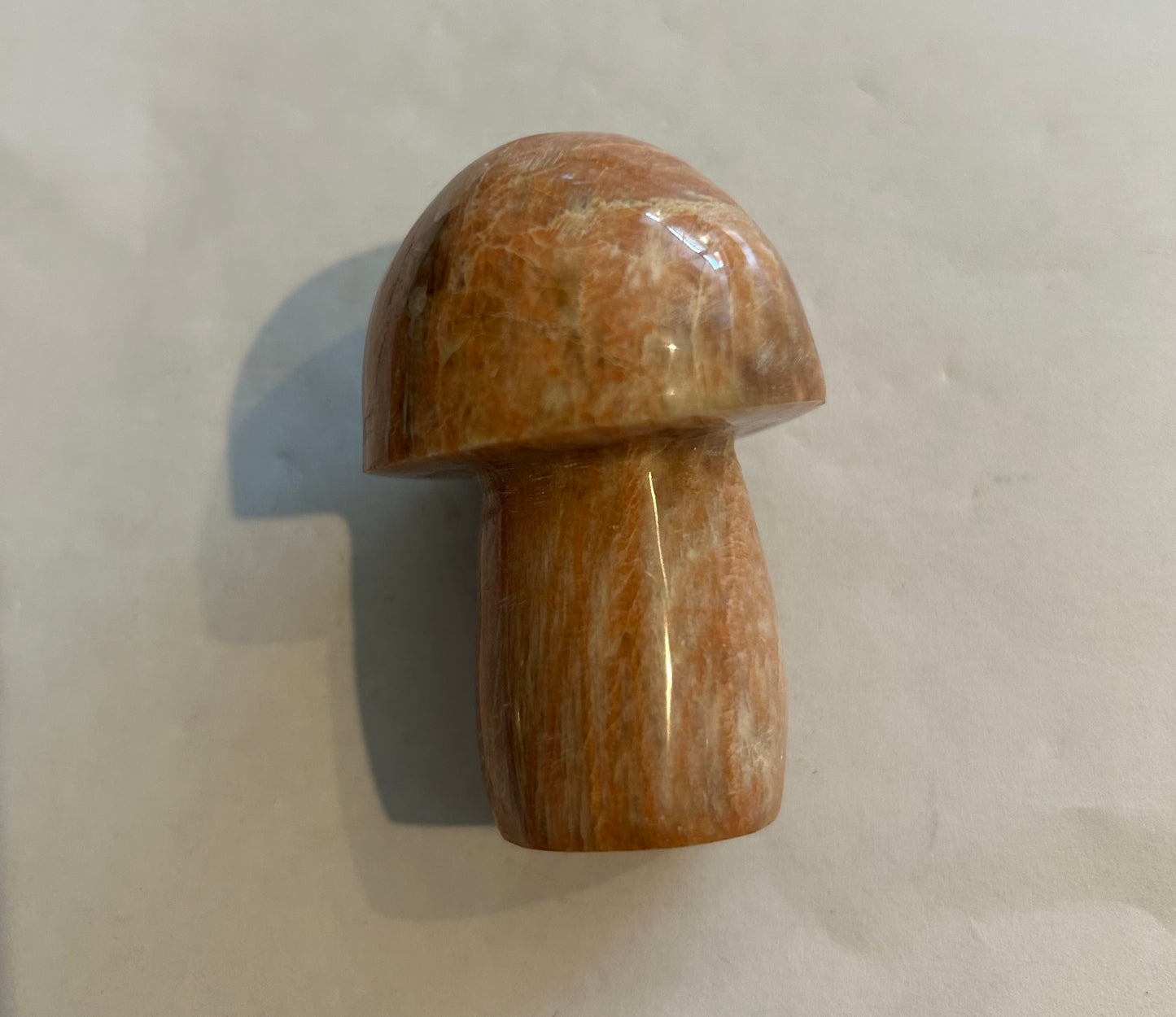 Peach Moonstone Mushroom 121g Piece