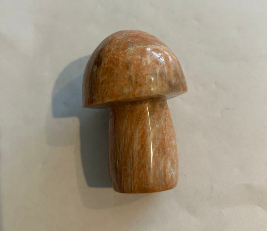 Peach Moonstone Mushroom 121g Piece