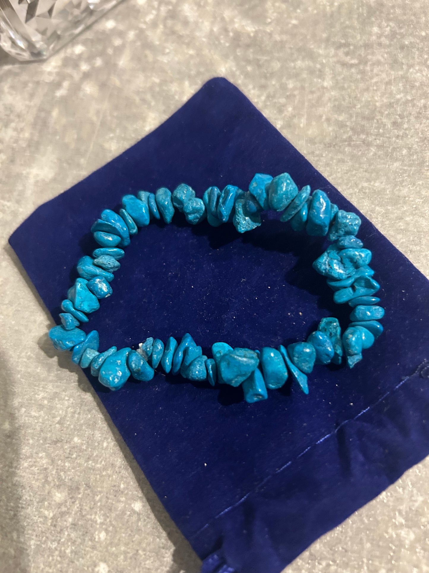 Dyed Blue Howlite