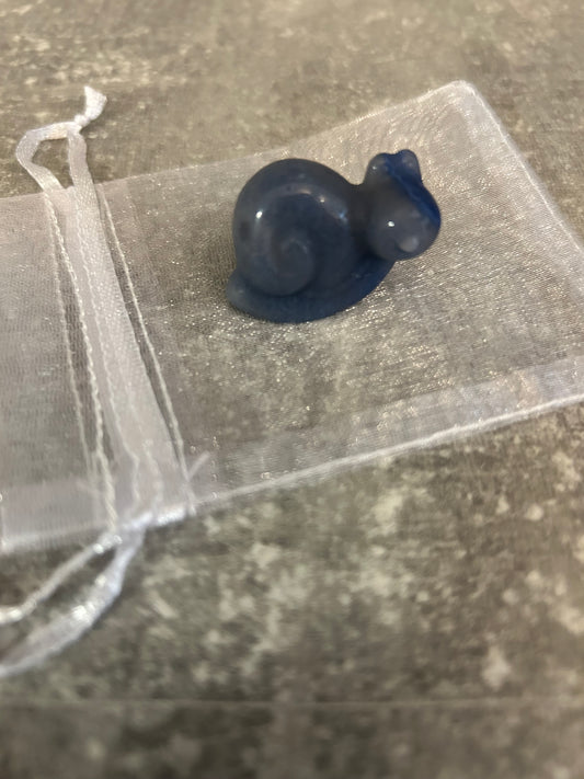 Blue Aventurine Snail