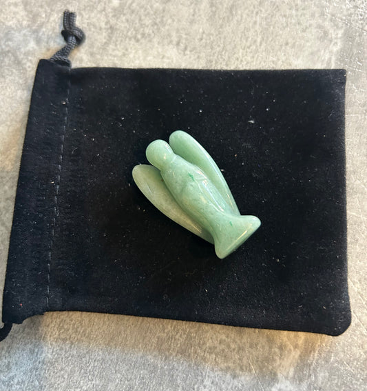 Green Aventurine Angel