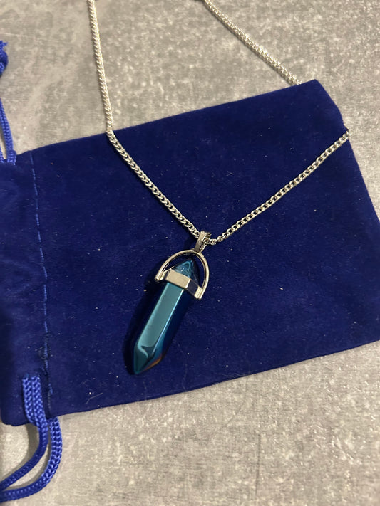 Aura Hematite Necklace