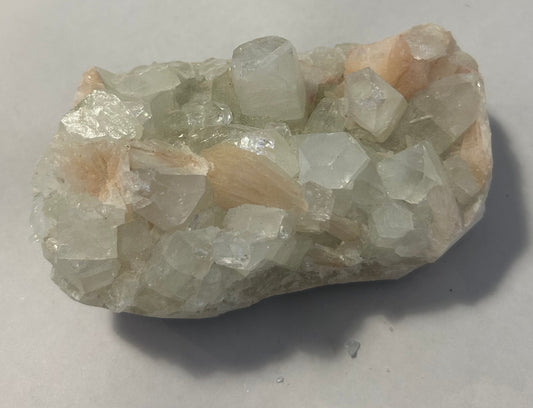 Apophyllite With Peach Stilbite 521g