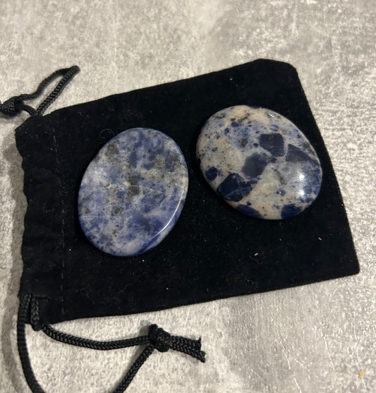 Sodalite Worry Stone