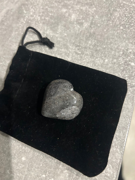 Goldstone Love Heart