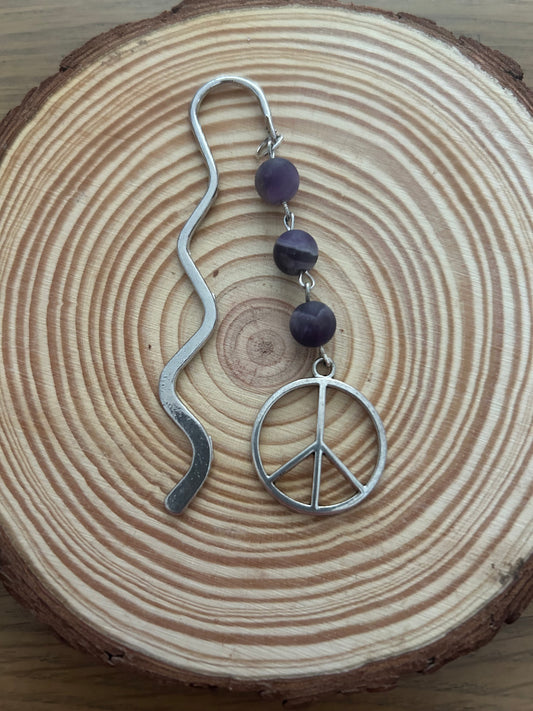 Agate Peace Bookmark