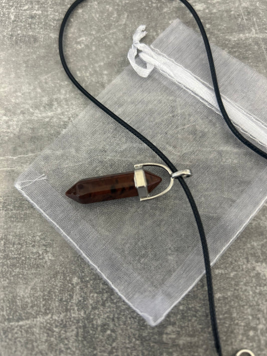 Mahogany Obsidian Pendant