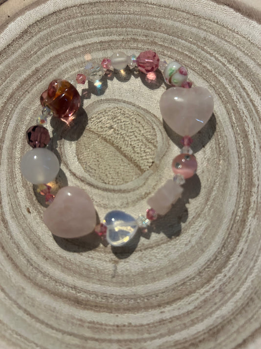 Rose Quartz Children Bracelet