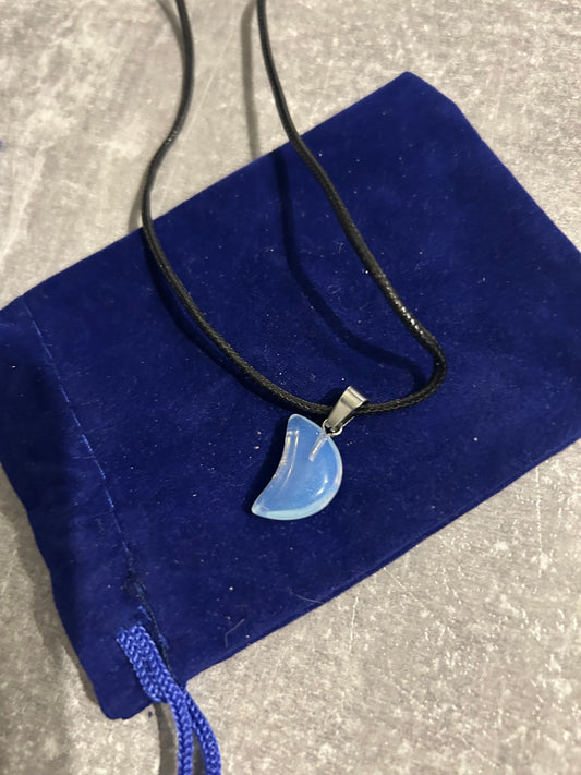 Opalite Moon Necklace