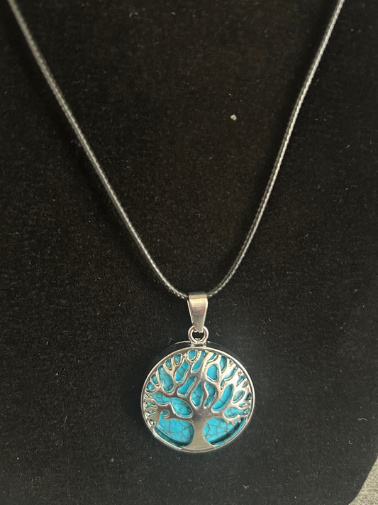 Turquoise Tree Of Life Pendant