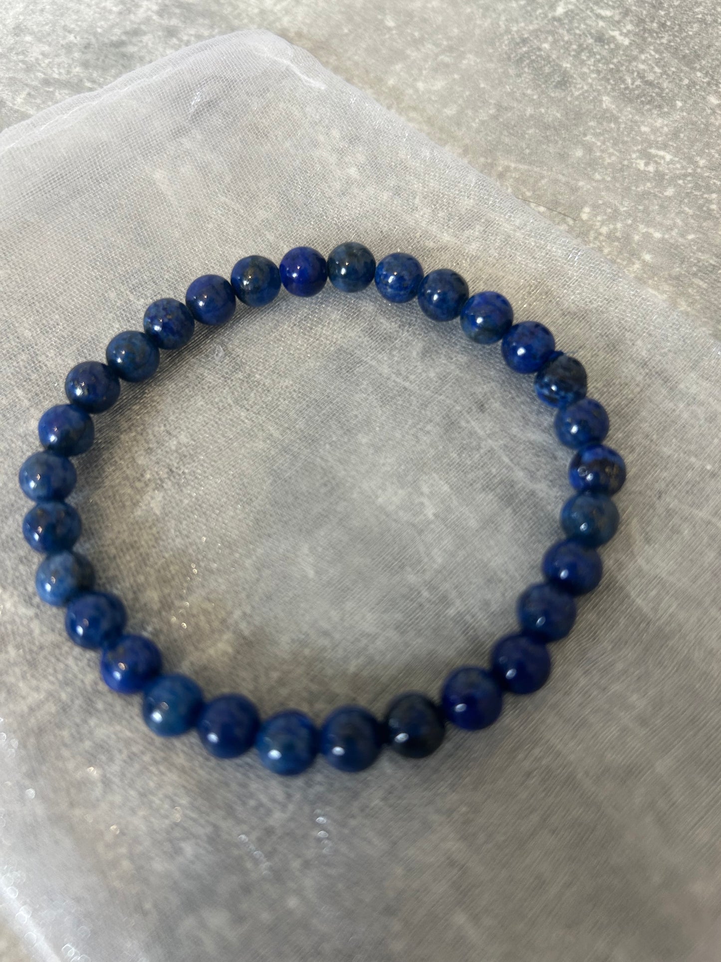 Lapis Lazuli Beaded Bracelet